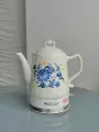 Чайник электрический керамический Kelli 1481, Келли, цветы, обьем 1,8 литра