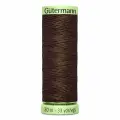 Нитки швейные Top Stitch 30/30 м для декоративной отстрочки, 100% полиэстер, Gutermann 744506 (694 кофейный), 5 шт