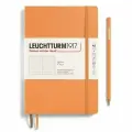 Блокнот Leuchtturm1917 Classic A5 (14.5x21см.) 80г/м2 - 123 стр. в точку мягкая обложка Абрикос