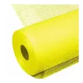 Сетка стеклотканевая фасадная 5х5 145 гр/м2 / 1м х 50м желтый под штукатурку