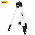 Штатив телескопический для лазерного уровня Deli DL4161-2 (элевационный, диапазон высоты 0,45-1,2м, резьба 5/8, чехол в комплекте)