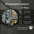 Зеркало интерьер кругляш