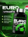 Витаминно-минеральный комплекс Euro Vitamins, Scitec Nutrition - 120 таблеток
