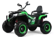 Детский электроквадроцикл RiverToys K001AM 4WD полноприводный, одноместный зеленый