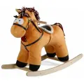 Детская мягкая качалка Тутси Конь Свэн  для малышей, (светло-коричневый) 716-2021
