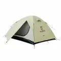 Палатка ALASKA Berg 2, двухслойная, стеклопластиковый каркас, оливковая