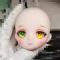 Голова для куклы 1/6 BJD fradoo 28 см с макияжем, Head D