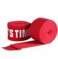 Бинты TIGERSHOP IT is TIME, хлопок с эластаном, красные, 5 м