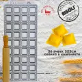 Форма Risoli PICCOLI CASALINGHI для равиоли, пельменей, вареников 36 ячеек 3х3см с скалкой