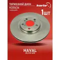 Диск тормозной Kortex для HAVAL JOLION 4WD передний (d 320mm)