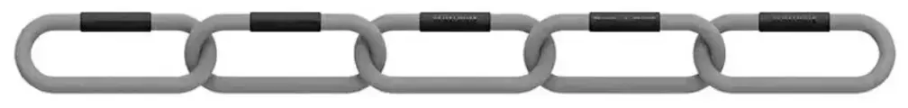 Цепь Reaxing для фитнеса Reax Chain 5 звеньев, 2 кг, серая