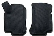 Передние ковры с бортами 3D EVA для Lada Granta. Черный/Черный