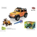 Конструктор Машина Внедорожник со свет. звук. эффек. в коробке 1376