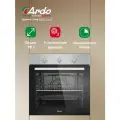 Духовой шкаф электрический встраиваемый Ardo BO13X22, 60 см, 80 л, таймер с отключением, 2 стекла, эмаль SMART CLEAN, A+