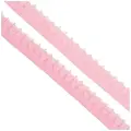 Резинка TBY бельевая Ажурная 12мм арт. RB01 розовый F134 уп.100м