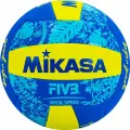 Мяч для пляжного волейбола Mikasa Bv354tv-gv-yb, синий, размер 5