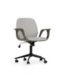 Кресло офисное Askona (Аскона) Teo (Тео) серый, регулировка высоты