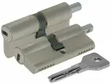 Цилиндровый механизм под вертушку Cisa ASIX OE302-23.12 (100 мм/45+10+45В), Никель