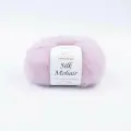 Пряжа INFINITY Silk Mohair 5002 (2 мотка), 75% супер кид мохер, 25% шелк, 25г, 210м