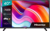 Телевизор QLED 40 Hisense 40A5KQ черный (Full HD, 60Hz, Smart TV, Direct LED)