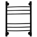 Полотенцесушитель электрический Energy Ergo2 650x500 черный матовый, тип лесенка, скрытое/наружное подключение