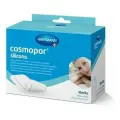 Повязка впитывающая пластырного типа Cosmopor silicone/Кocмoпop силикон, 10х8см, 5 шт.