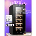 Винный шкаф Stoewer Штоер Wine Box DC12 винный холодильник мини бар с деревянными полками, 12 бутылок
