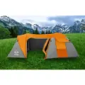 Палатка туристическая 4-х местная с тамбур автоматическая летняя для рыбалки двухслойная VLAKEN YJ-D003