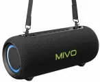Портативная беспроводная колонка Mivo M18 Black /IPX6/RGB/30W с ремешком