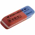 Ластик Koh-I-Noor BLUE STAR 6521/40, красно-синий, 40 штук