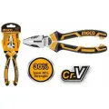 Пассатижи INGCO HHCP28200 INDUSTRIAL, 200 мм, Cr-V, усиленные