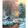 Набор для вышивания бисером Зимний лес
