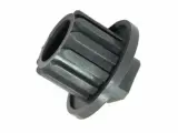 10005188 - Втулка предохранительная шнека мясорубки 1шт серая (квадрат внешний под шнек) Bosch, Zelmer, PHILIPS