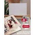 Фотоальбом с открыткой Снежное облако новогоднее украшение