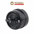 Переключатель/выключатель одноклавишный Werkel Ретро W5612008 черный IP20