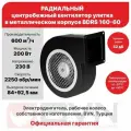 BDRS 160-60 радиальный вентилятор Bahcivan, с защитной сеткой