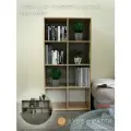 Универсальный стеллаж для хранения Малави Wood&Stone 8 секций, дуб бунратти (3)