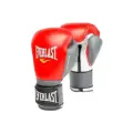 Перчатки тренировочные Everlast Powerlock красно-серые, вес 16 унций