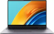 Ноутбук Huawei MateBook D 16 RLEF-X, Intel i5-12450H, RAM 16GB, SSD 512GB, без ОС, 53013TPC, Космический серый