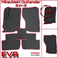Eva(ЕВА) ЭВА коврики для Митсубиси Аутлендер 3, Аутлендер 2XL/Mitsubishi Outlander III 2012-2022г, Outlander II XL (2005-2012г. в.)