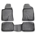 Комплект ковриков в салон ELEMENT NLC.48.04.210k для Honda Element, Toyota Avensis 2003-2009 г., 4 шт. черный 4