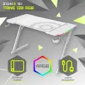 Компьютерный стол ZONE 51 Trine 120 RGB White (Z51-T2R-WH)