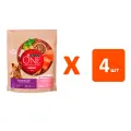 PURINA ONE мини для взрослых собак мелких пород при чувствительном пищеварении с лососем и рисом 0,6 кг х 4 шт