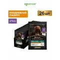 Pro Plan пауч для собак мелких и карликовых пород (кусочки в соусе) Утка, 85 г. упаковка 26 шт