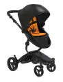 Коляска 2в1 Mima Xari Black/Mango на чёрном шасси
