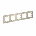 Systeme Electric AtlasDesign Air Песочный/дымчатый белый Рамка 5-ая, ATN221205