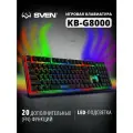 Игровая клавиатура KB-G8000 (105кл, 20 Fn функций, подсветка)