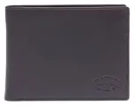 Бумажник KLONDIKE, фактура гладкая, черный