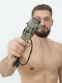 Машинка для стрижки GW для волос, нержавеющая сталь, бежево-черная