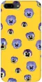Силиконовый чехол на Apple iPhone 8 Plus / 7 Plus / Эпл Айфон 7 Плюс / 8 Плюс с рисунком Pansies Soft Touch желтый